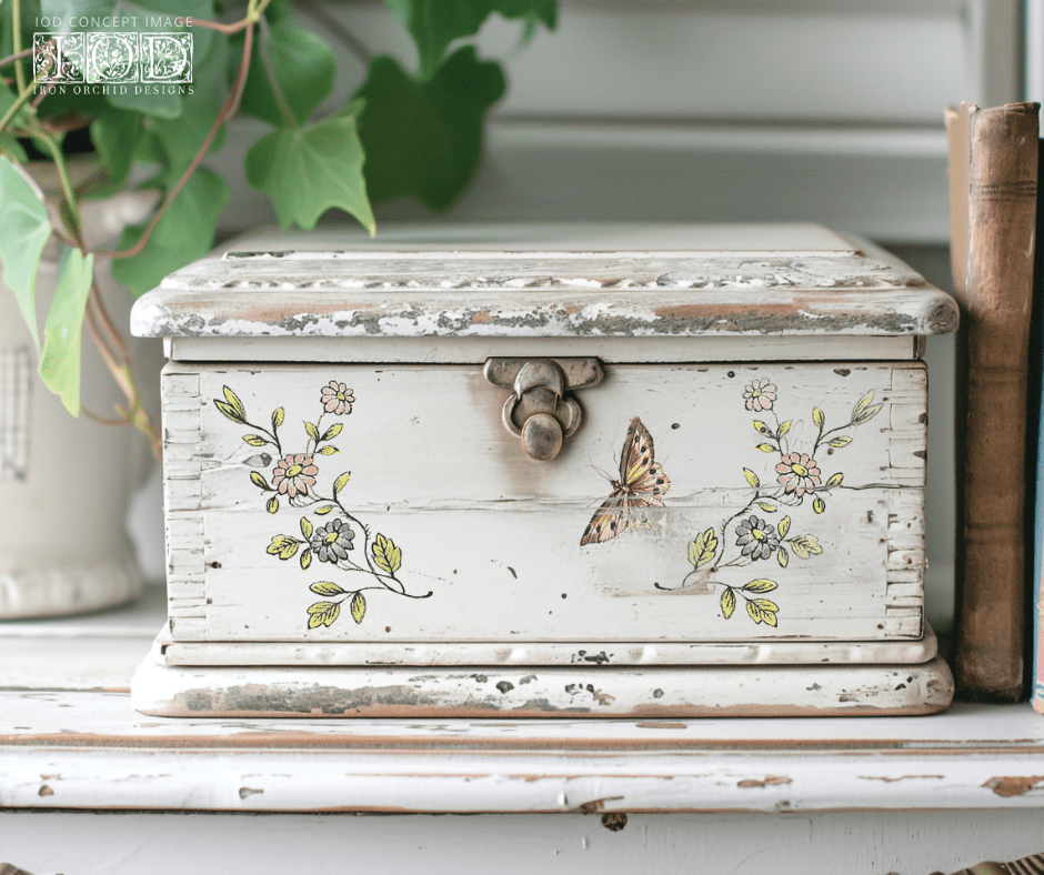Fairytale Florals IOD Transfer 8x12 Pad (8 sheets)