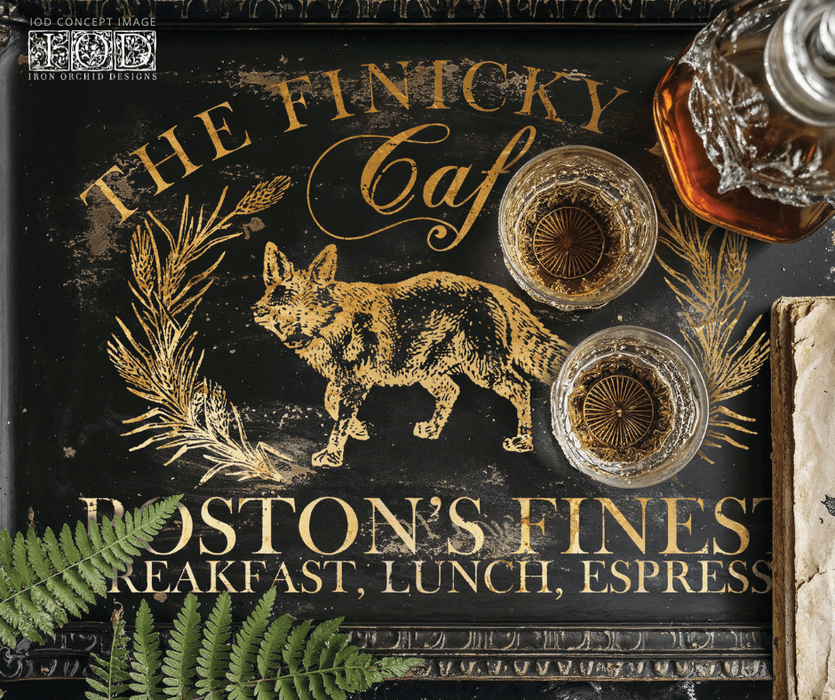 IOD Transfers Curated Signage IOD Transfer 12x16 Pad (4 sheets)