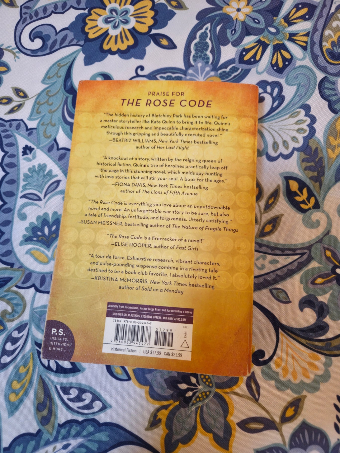 The Rose Code by Kate Quinn