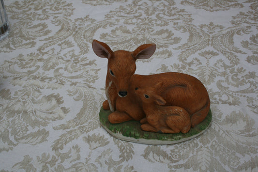 Homco Decorative Animal Figurine Brown