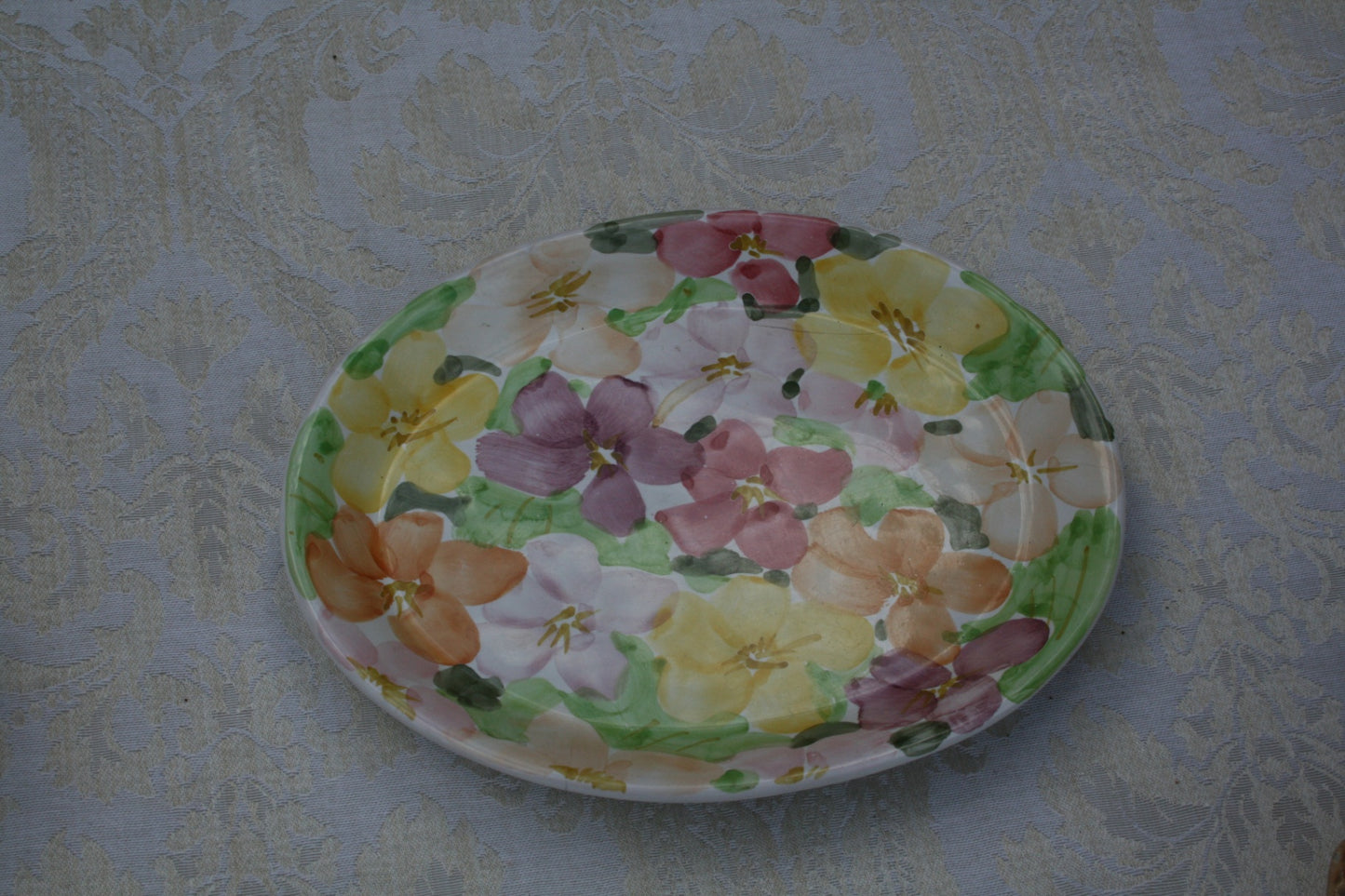 France Floral dish