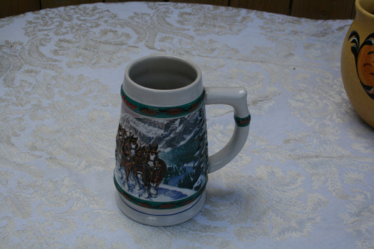 1993 Budweiser beer stein