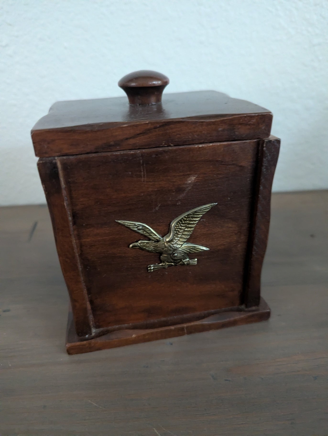 1960's Wood Canister Nesting Box (small)