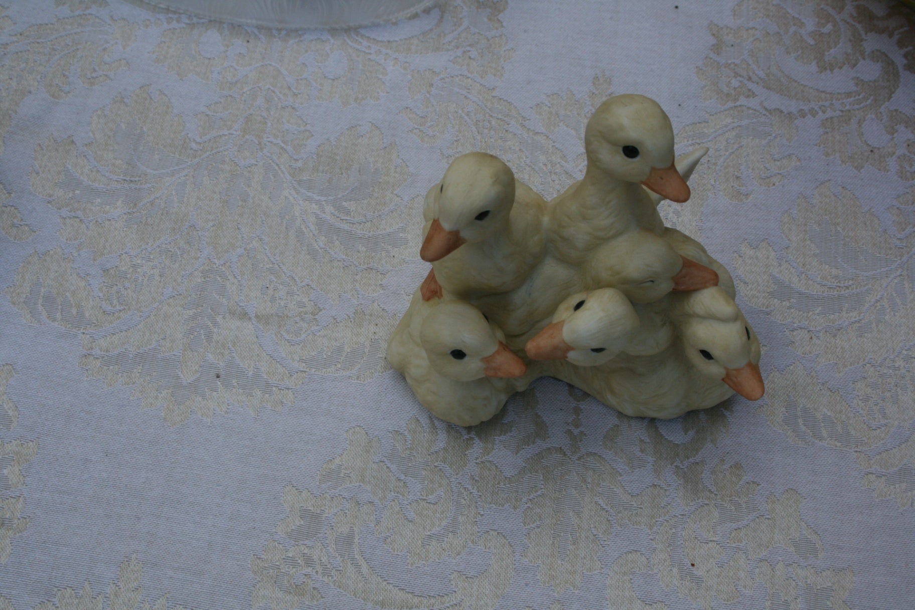 Duckling figurine.