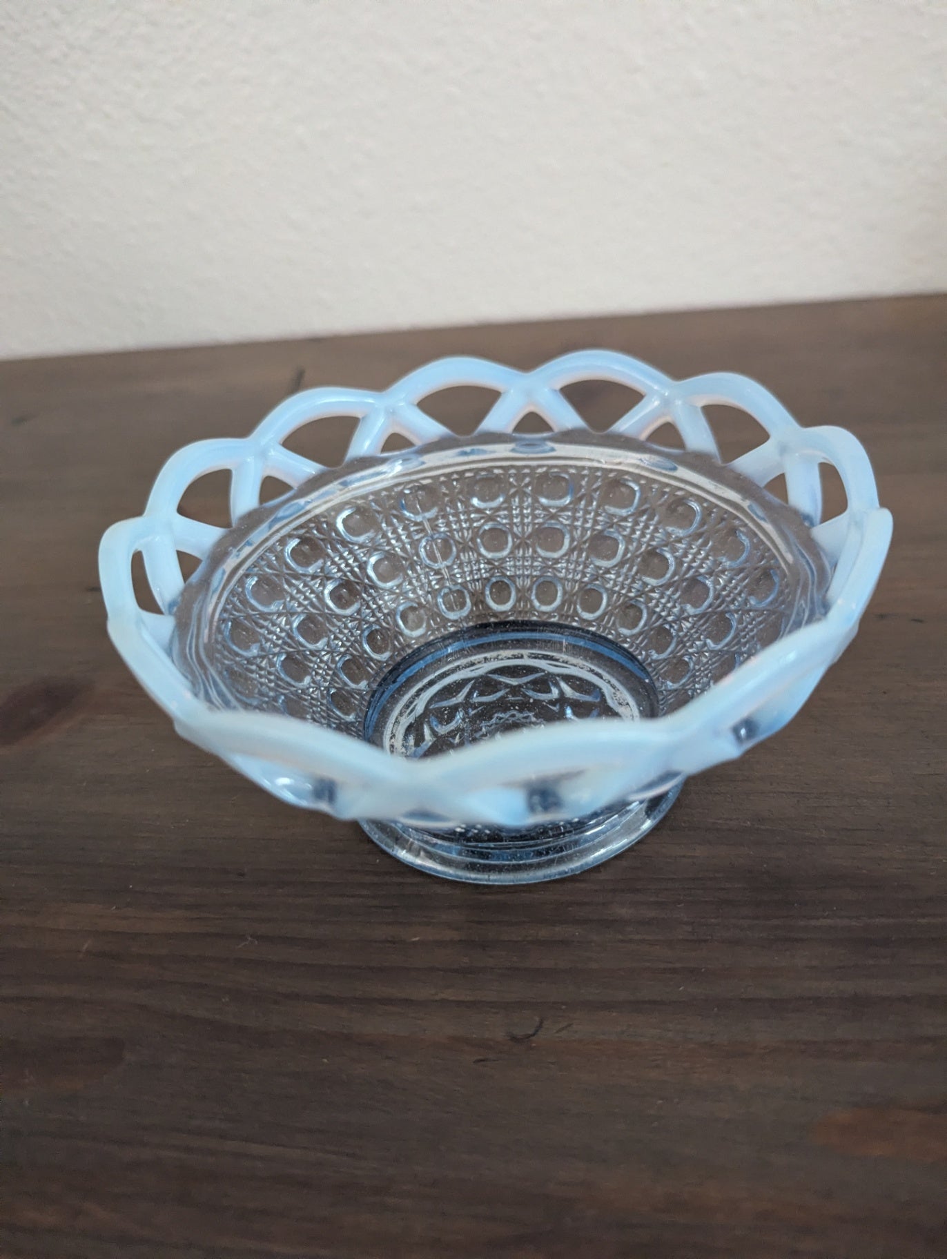 1930's Imperial Glass Bowl "Katy" Opalescent