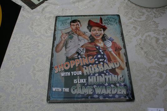 Shopping sign