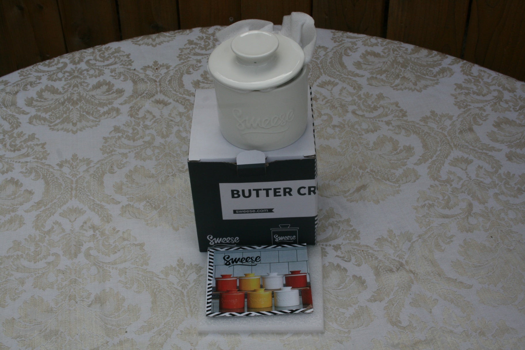 New Smeeze butter crock