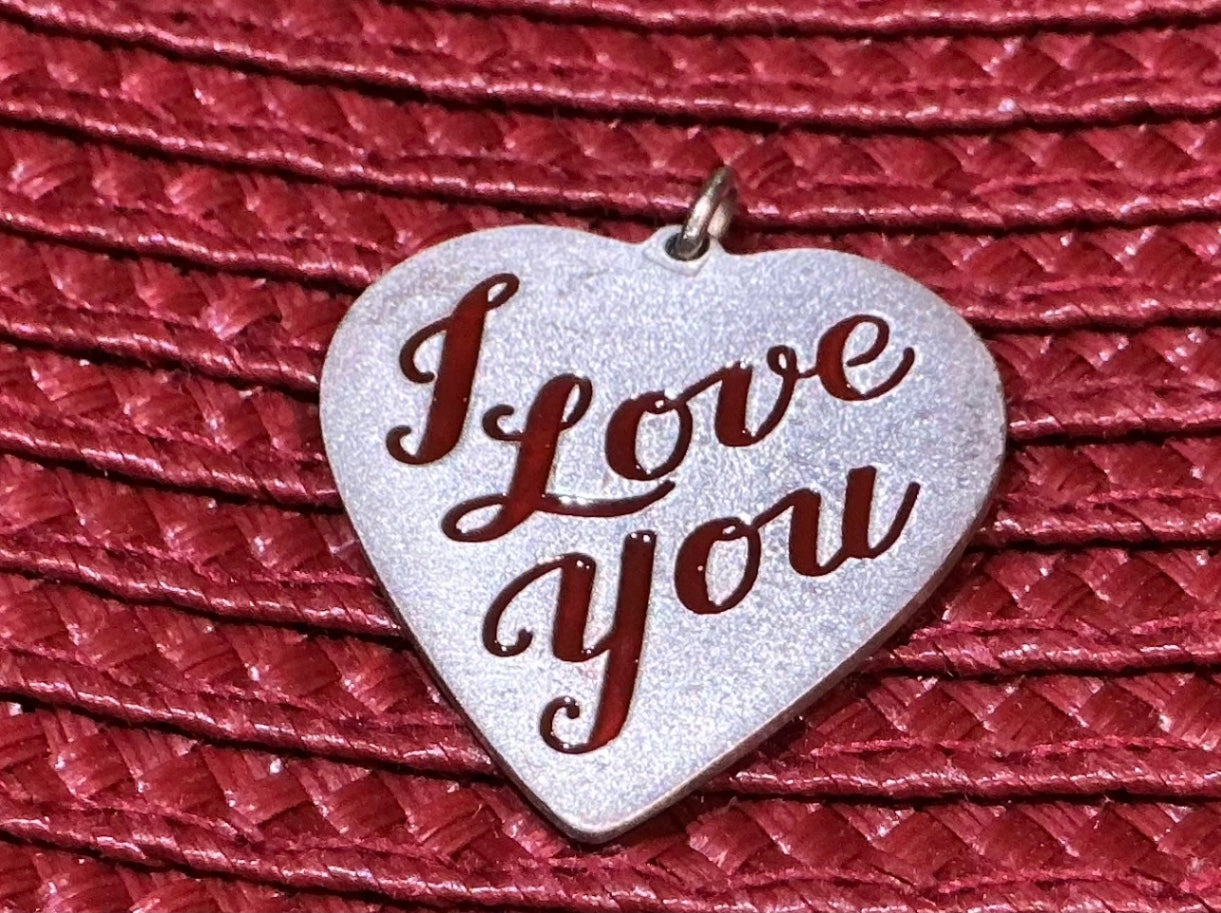 Rawcliffe Pewter Heart Charm