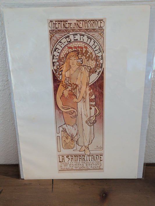 Reprint 1897 Advertising Poster by Mucha