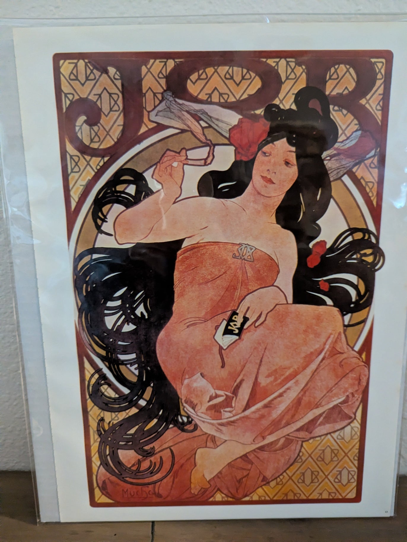 Reprint 1898 Advertising Poster by Mucha