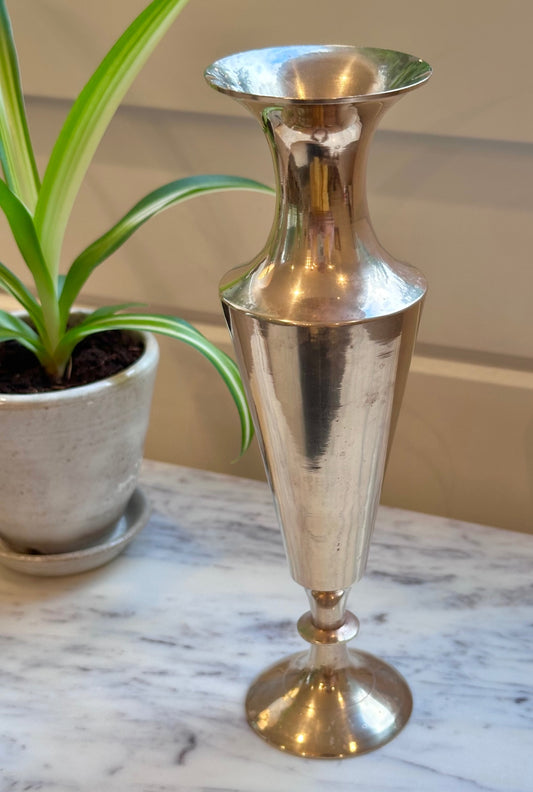 Vintage Brass bud vase