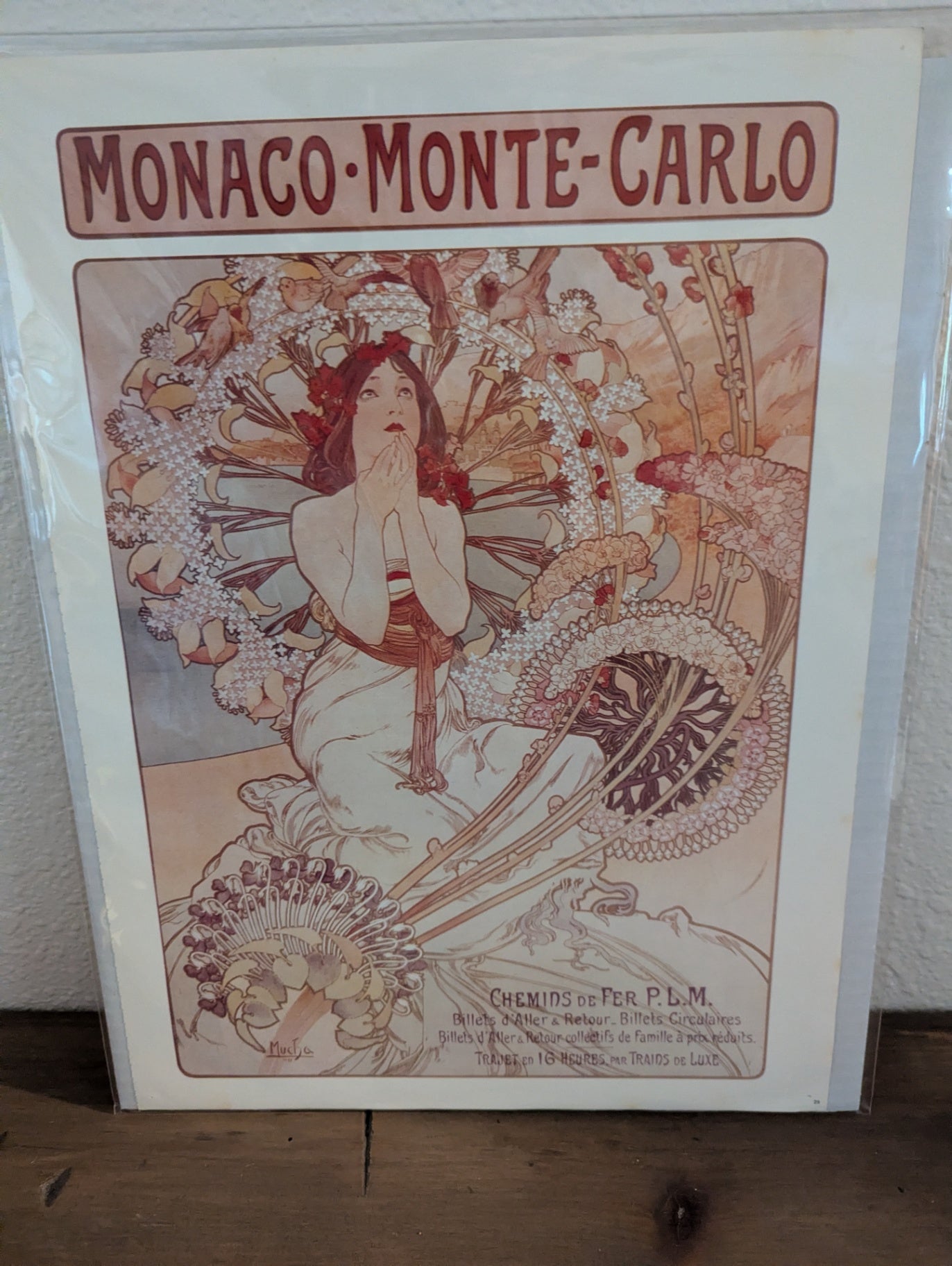 Reprint 1897 Advertising Poster by Mucha 