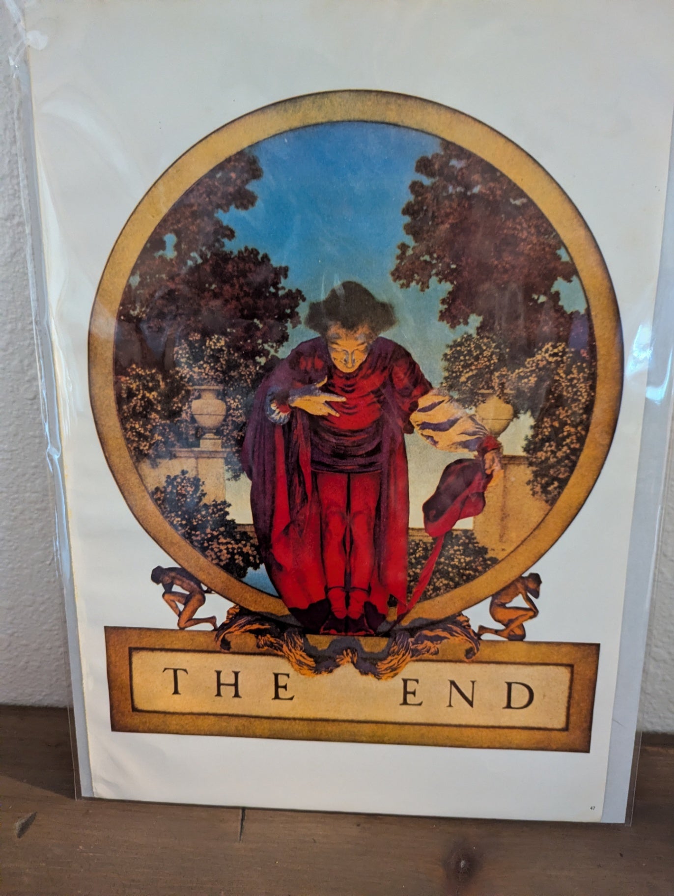 Reprint 1925 Book Illustration by M. Parrish