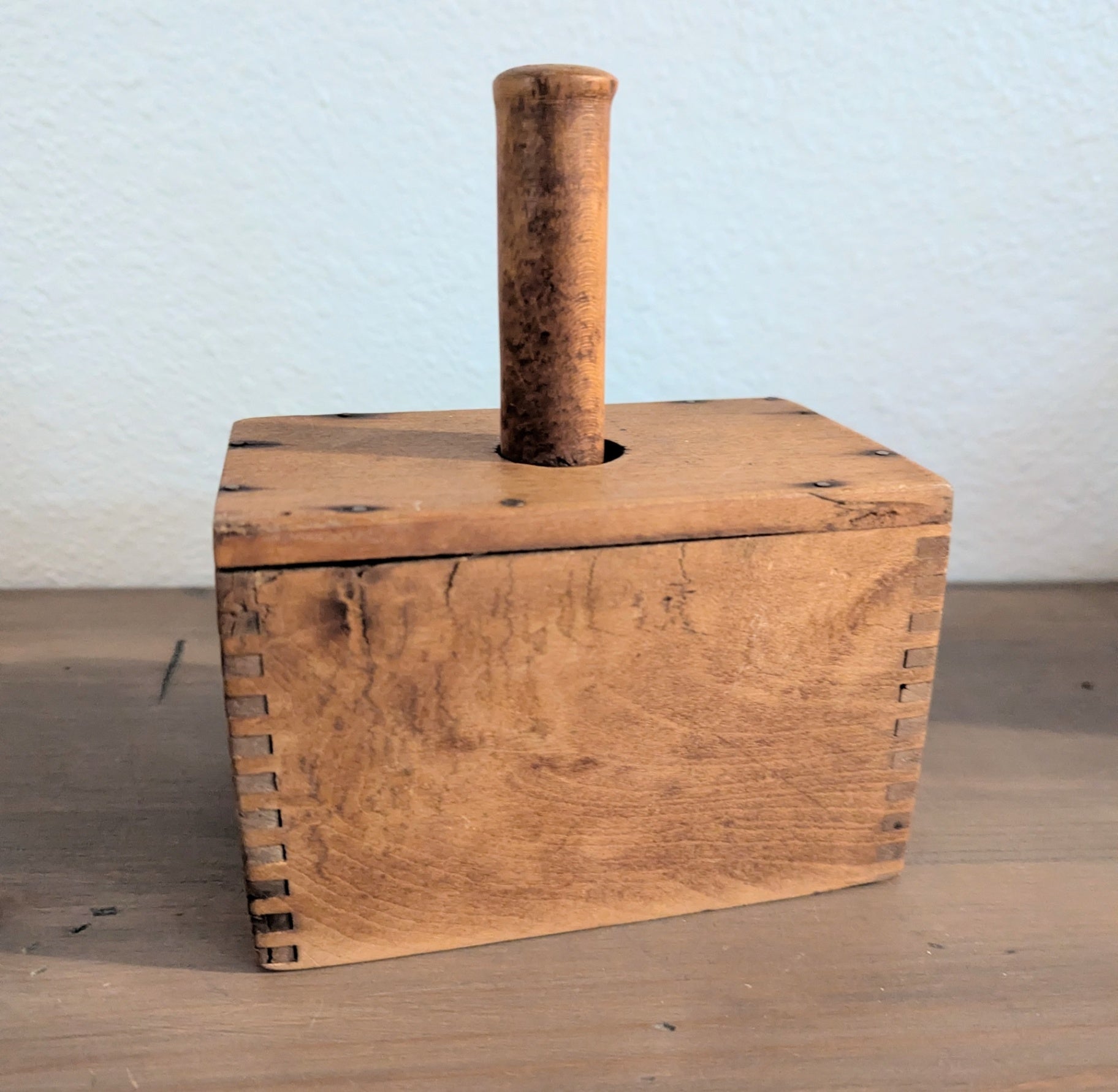 Primitive Wooden Butter Mold