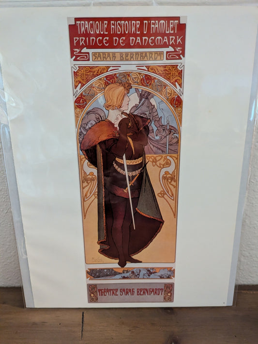 Reprint 1899 Advertising Poster by Mucha 