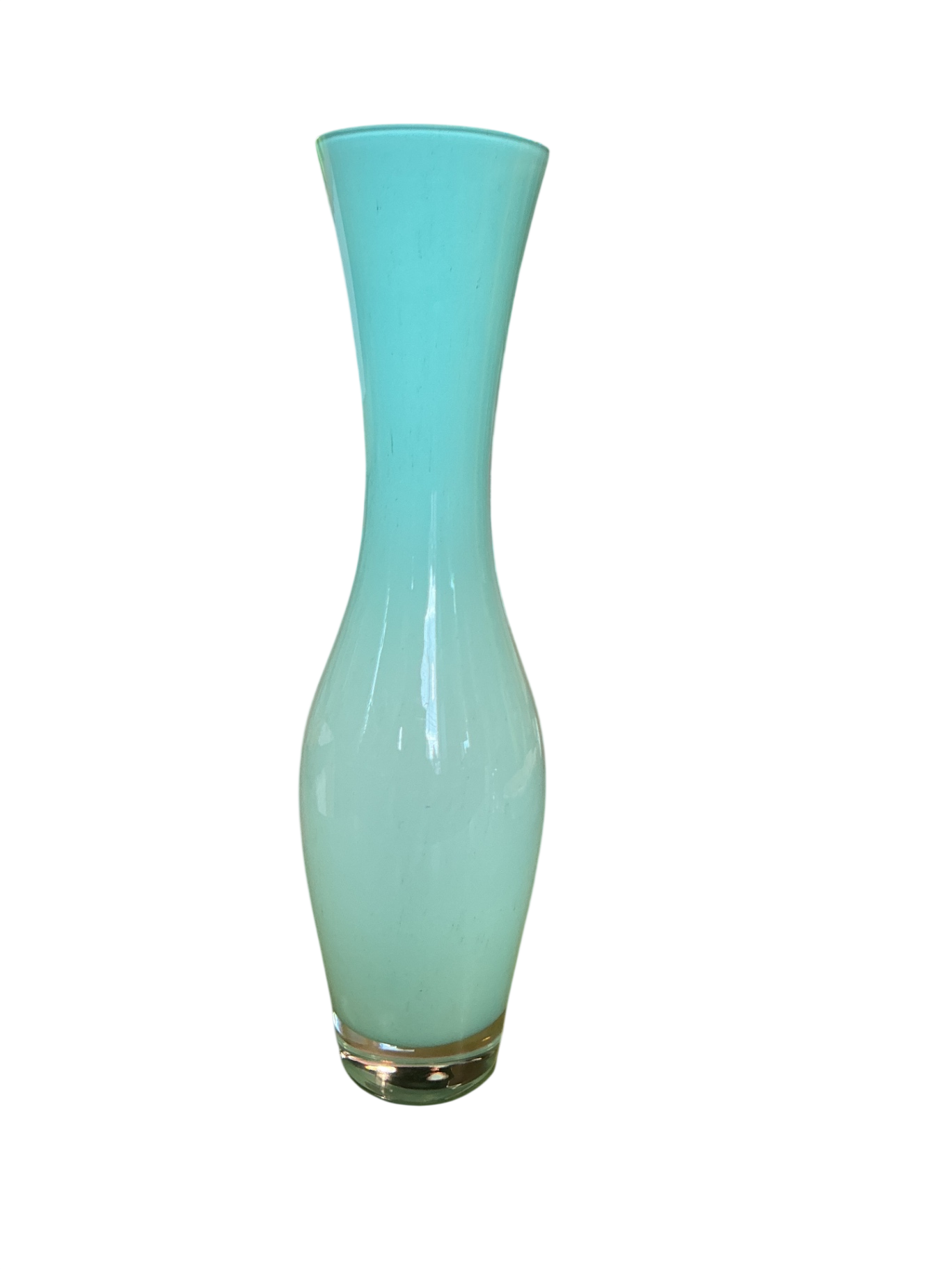 Glass vase Green