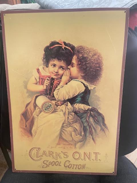 Vintage Inspired Metal Sign 11.5"x16.5" 