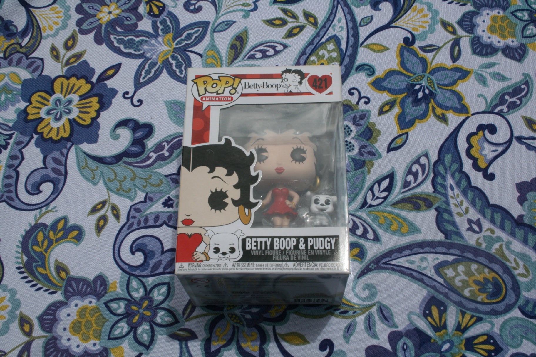 Betty Boop and Pudgy figurine new