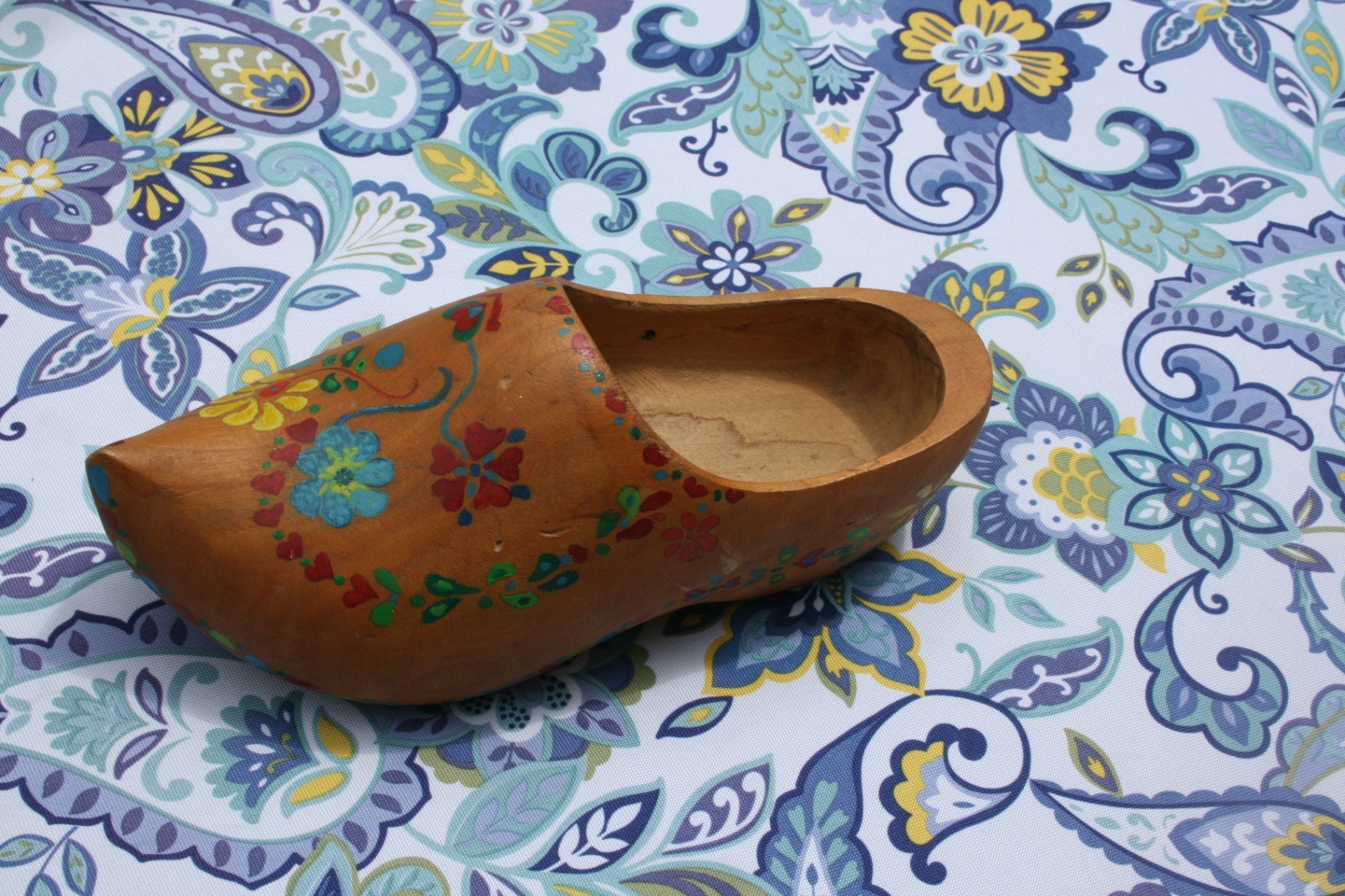 Hand-carved Holland wooden clog