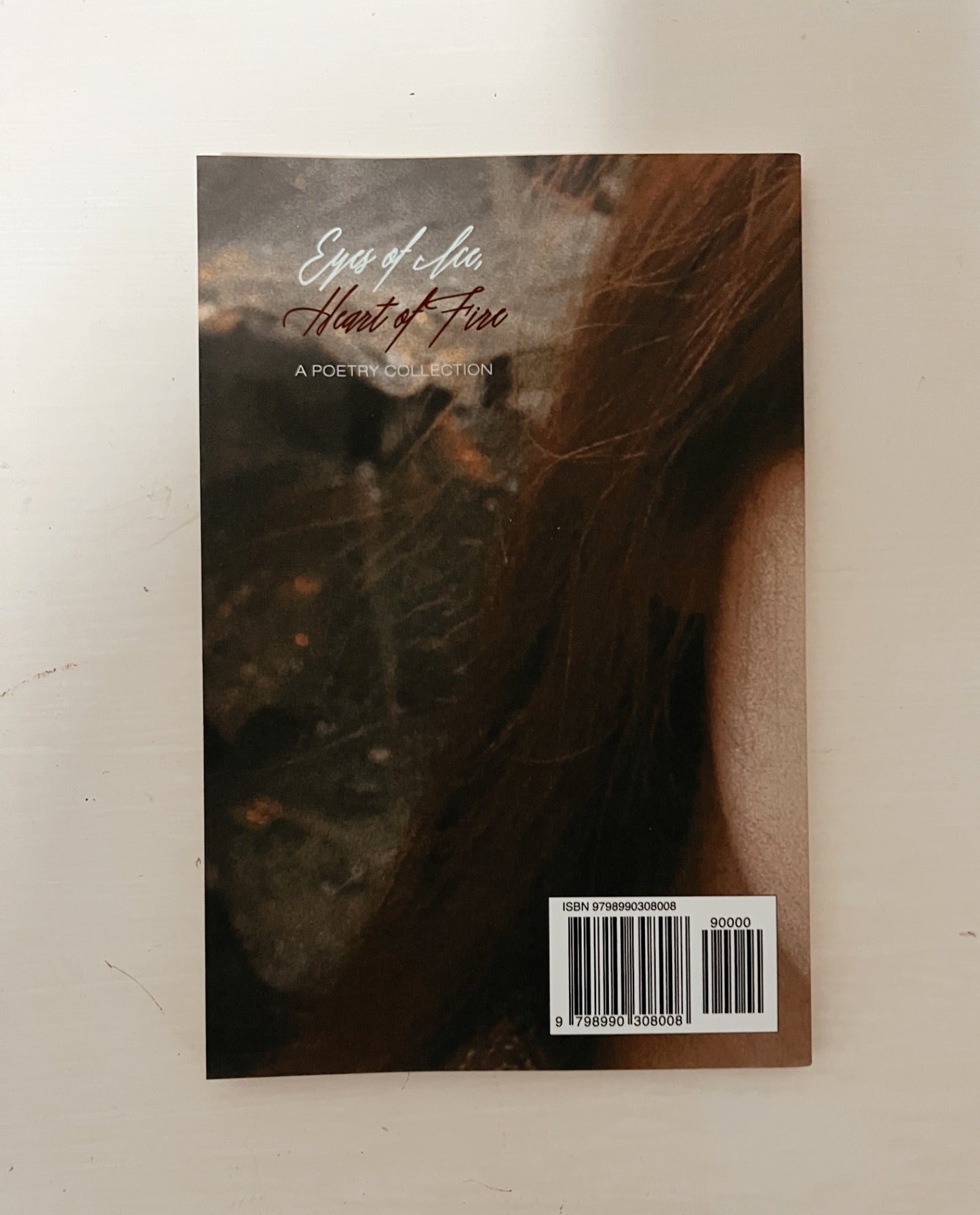 Eyes of Ice, Heart of Fire by Sam Louise (Signed Poetry Book)