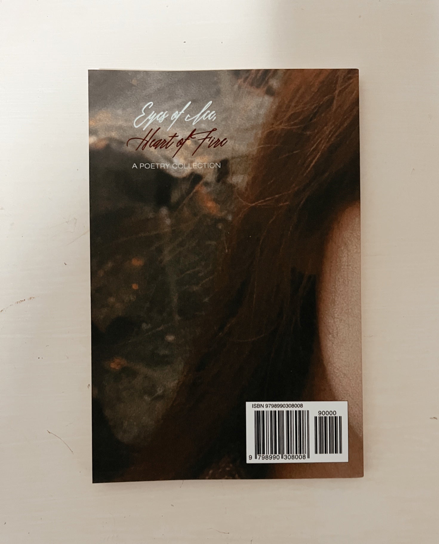 Eyes of Ice, Heart of Fire by Sam Louise (Signed Poetry Book)