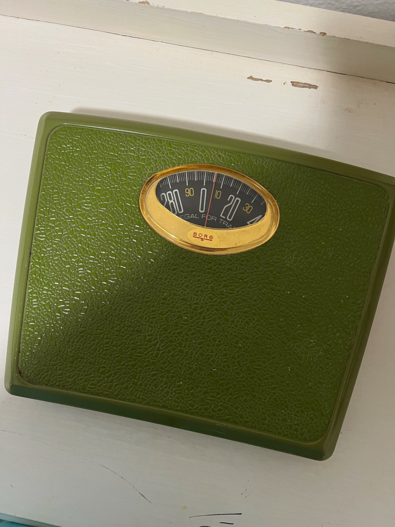 Vintage MCM Borg Scale