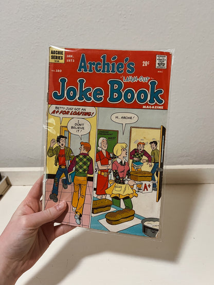 Vintage Archie's "Laugh-Out" Joke Book Comic No. 180
