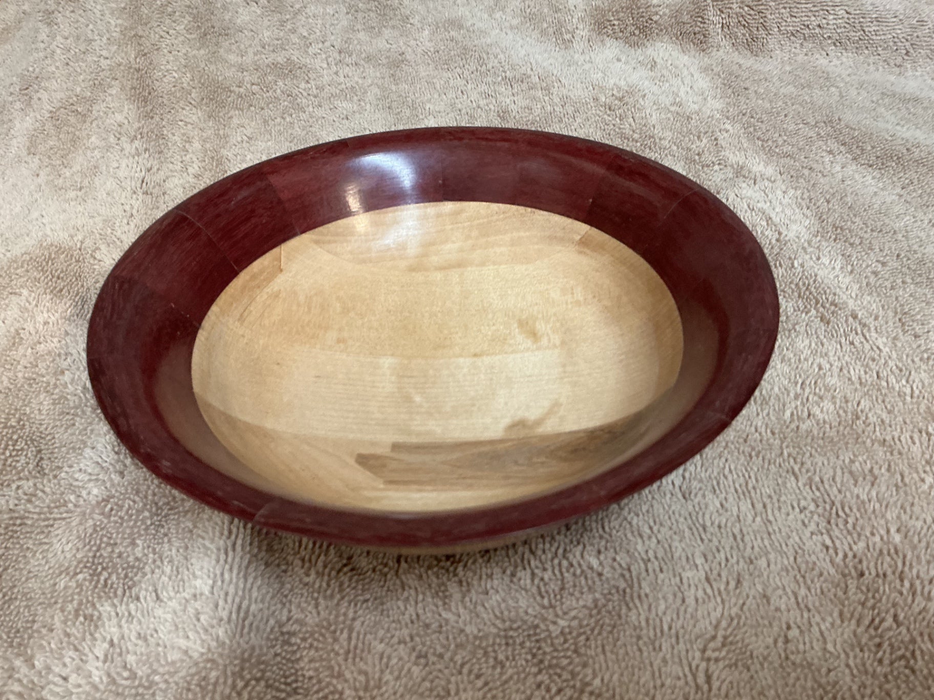Maple & Purple Heart Bowl