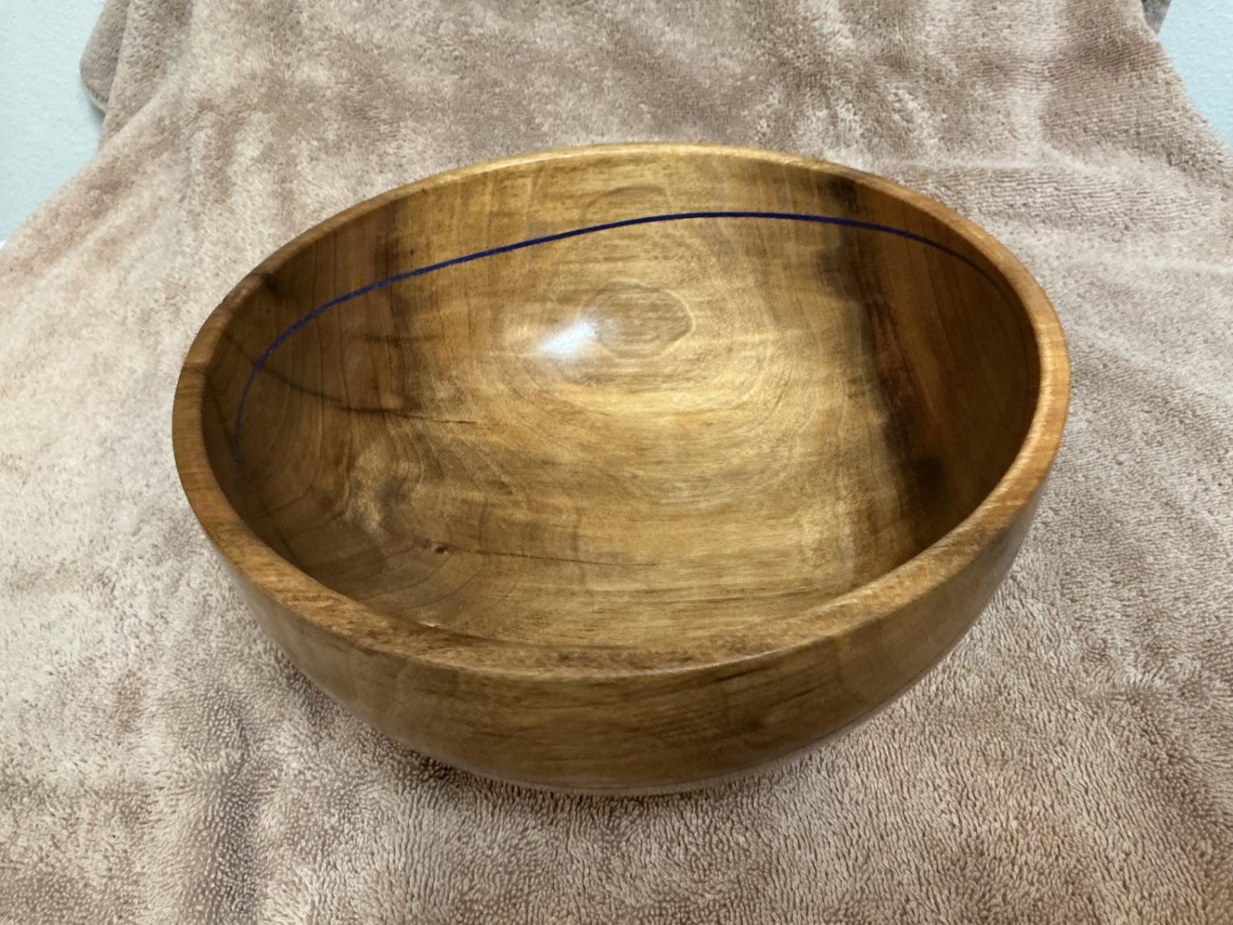 WALNUT  “Wave” bowl