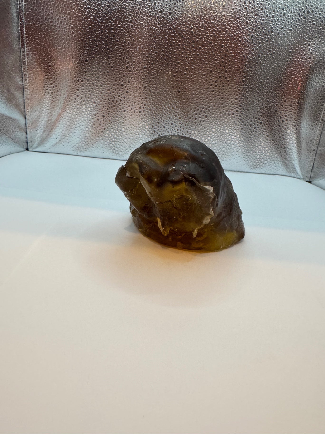 Vintage Glass Owl Paperweight