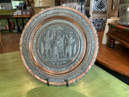 Bronze plate
