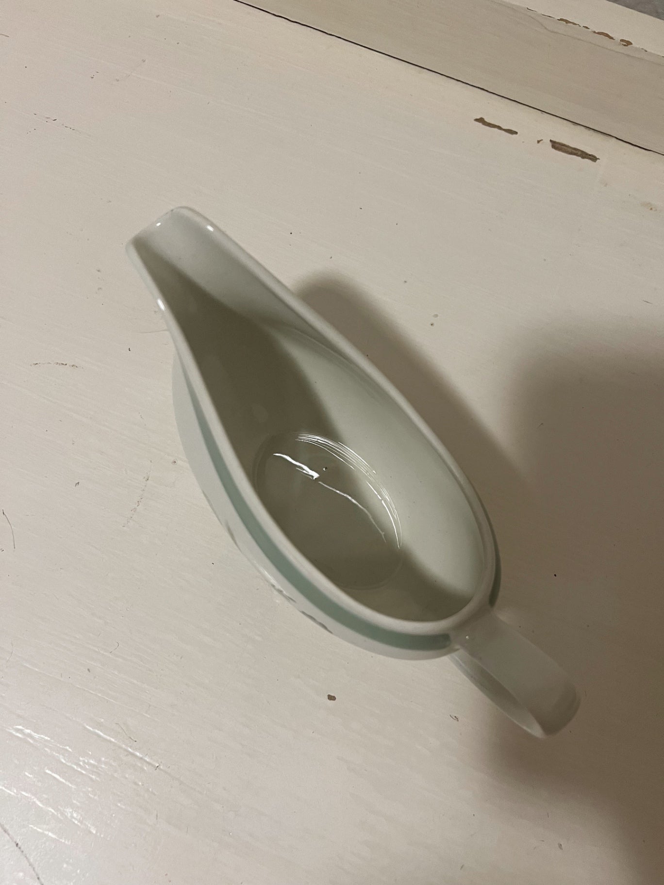 Vintage Wood & Sons England Clovelly Gravy Boat 