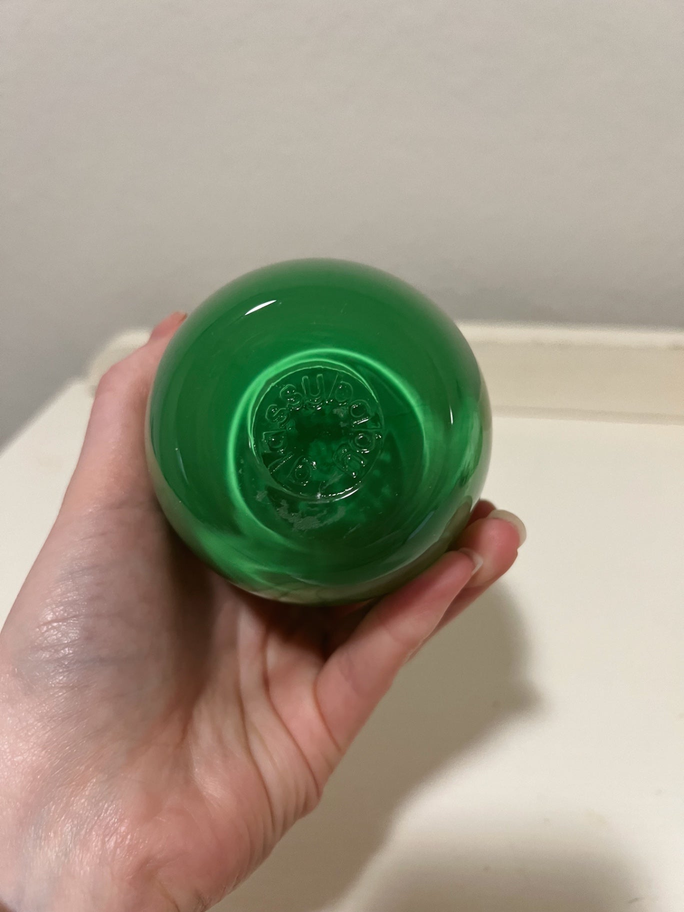 Green Glassybaby