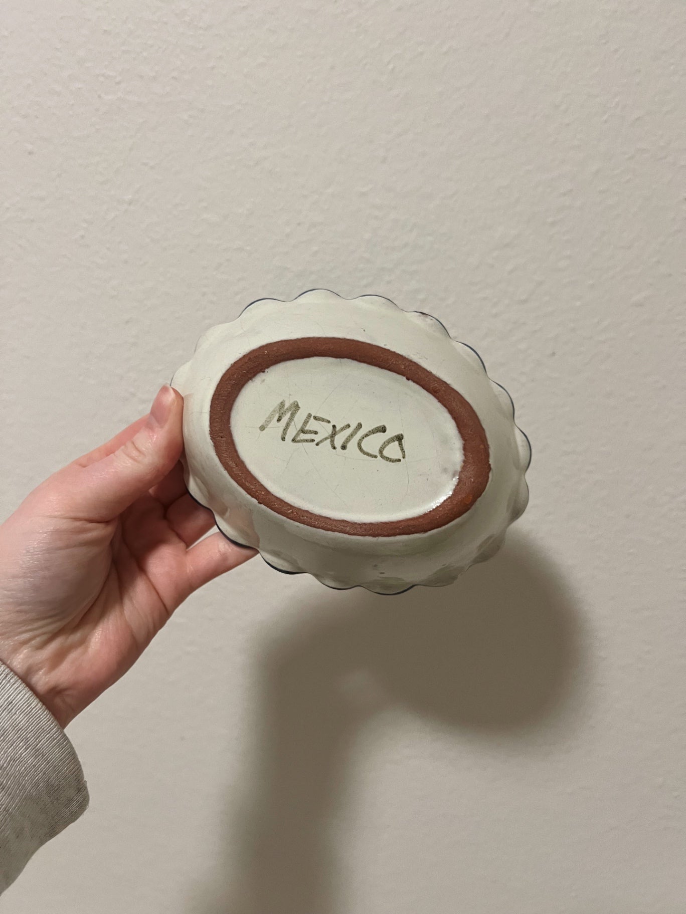 Colorful Fish Pottery Dish Handmade in Mexico 