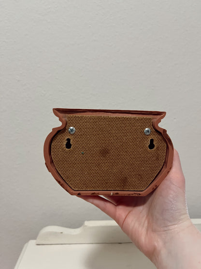 Vintage Burwood Products Southwestern-style Wall Pocket