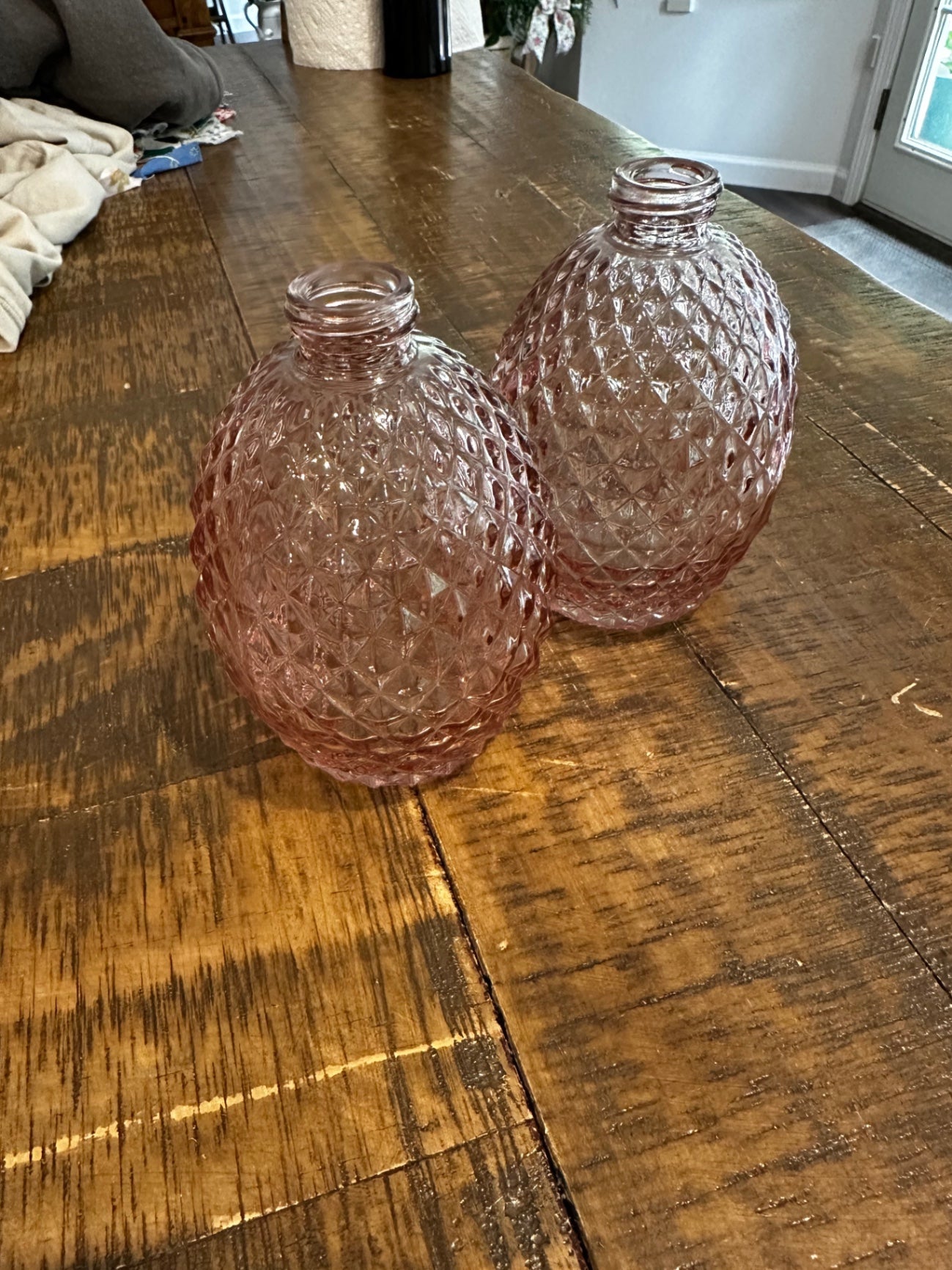 Pink vase