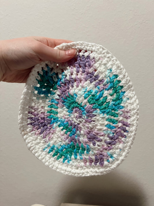 Colorful Crochet Hotpad