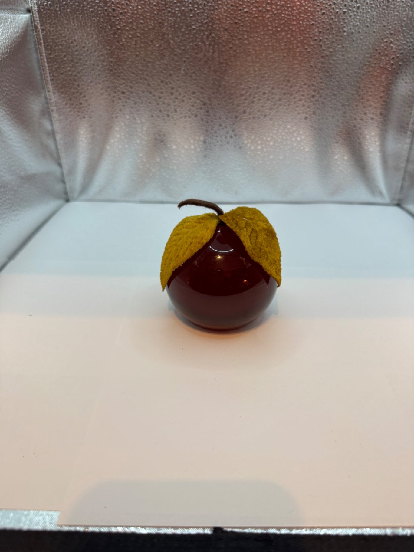 Vintage Acrylic Apple