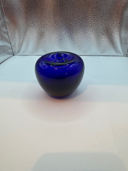 Glass Blue Apple