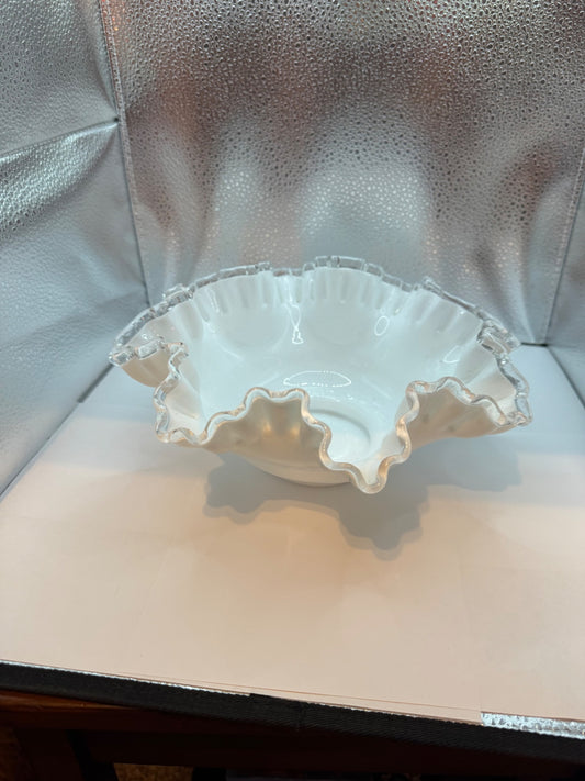 Vintage glass bowl