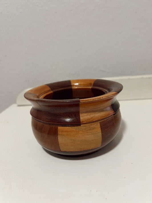 Decorative Wood Bowl Handmade in Nicaragua