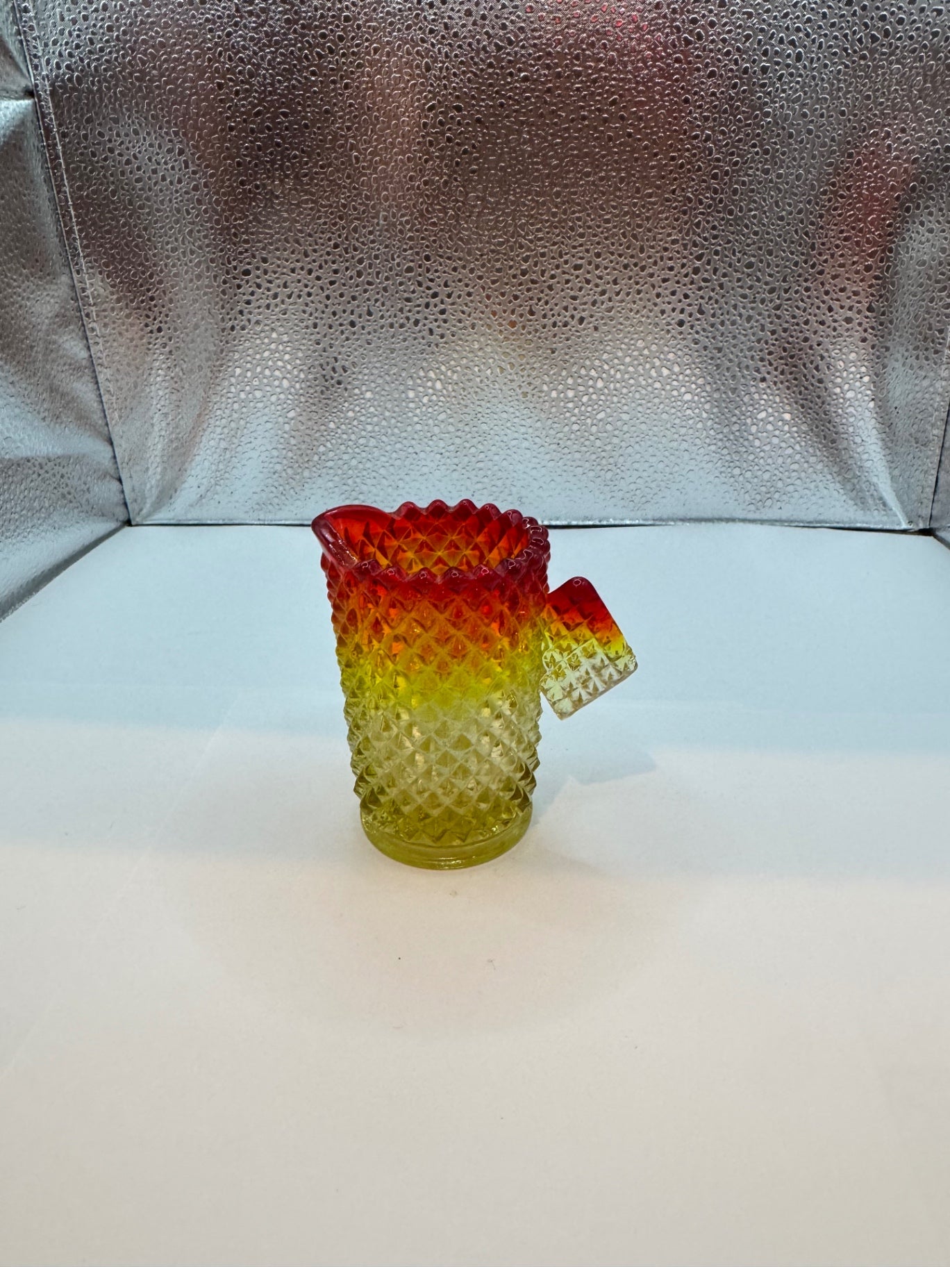 Vintage glass creamer