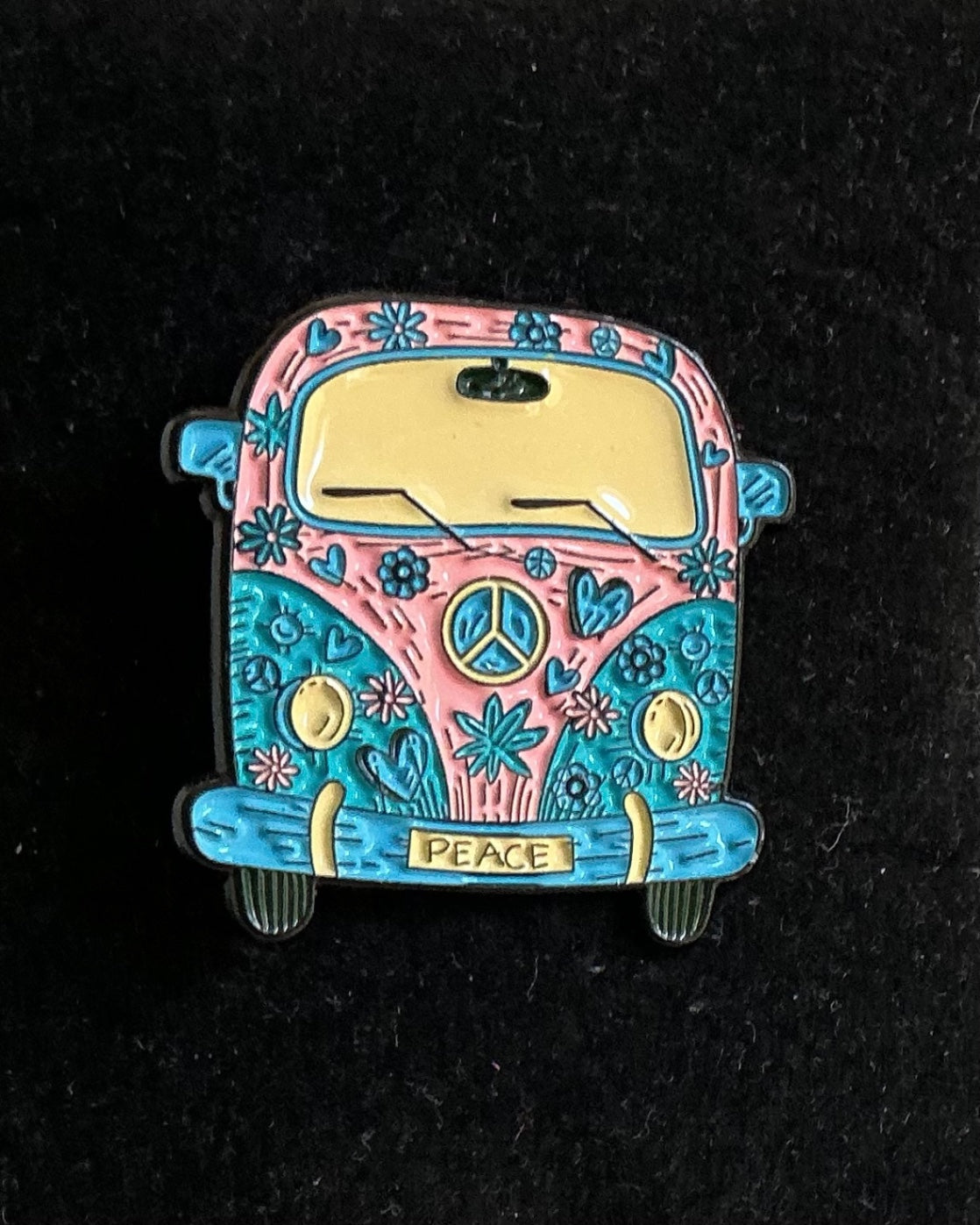 “PEACE” BUS PIN