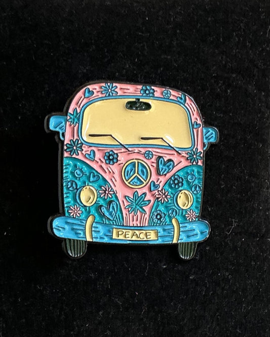 “PEACE” BUS PIN