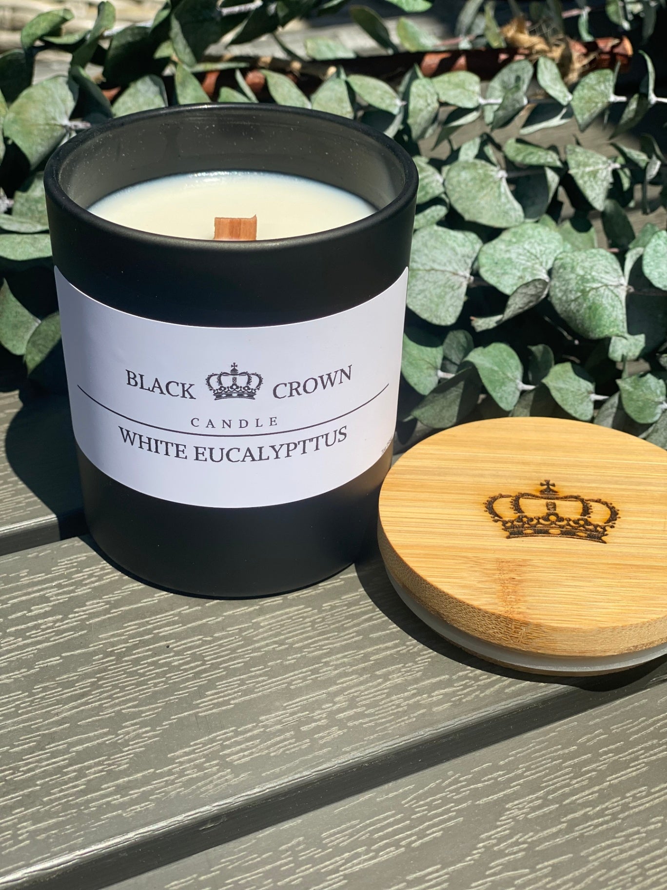 White Eucalyptus Soy Candle