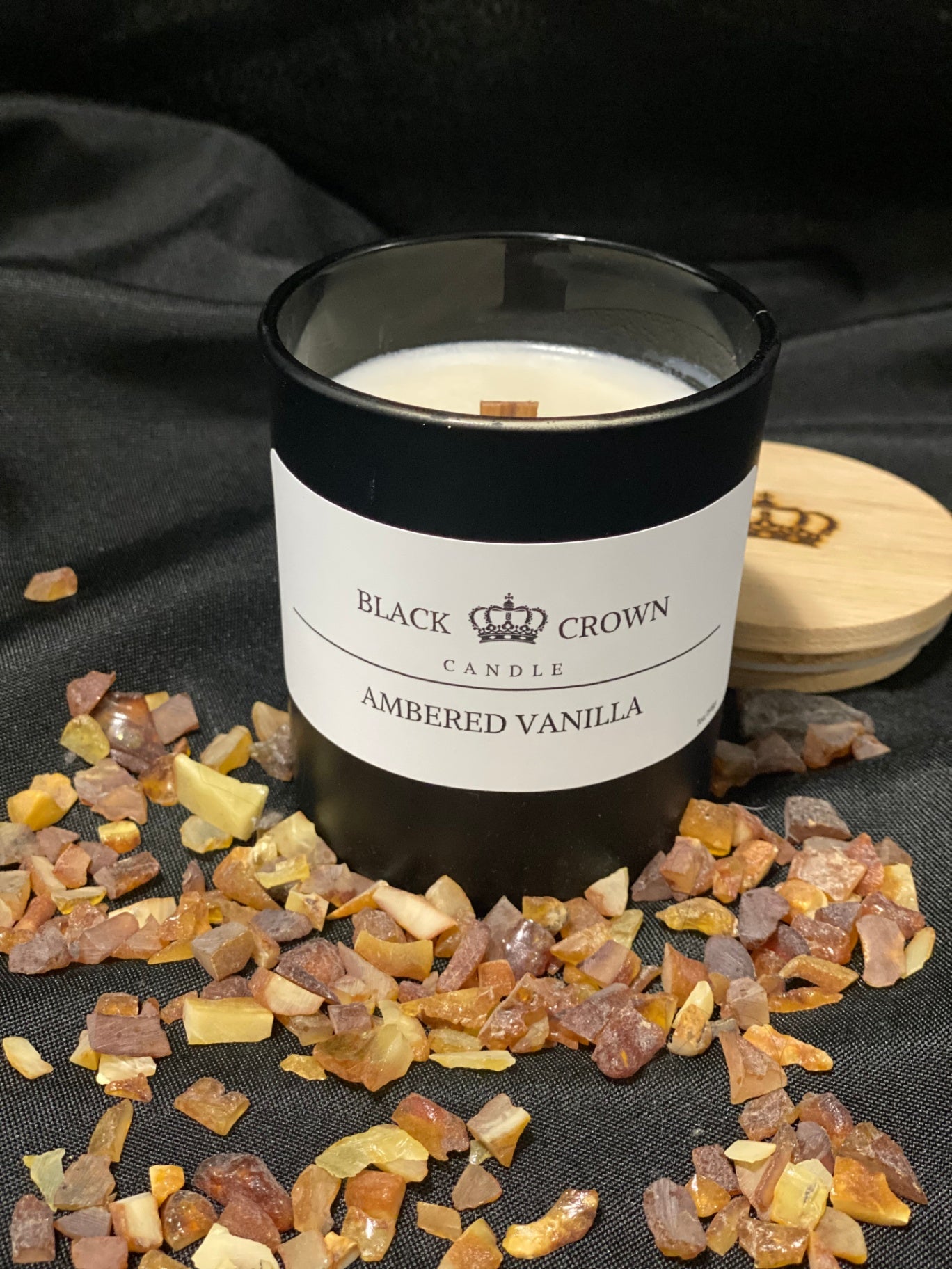 Ambered Vanilla Soy Candle