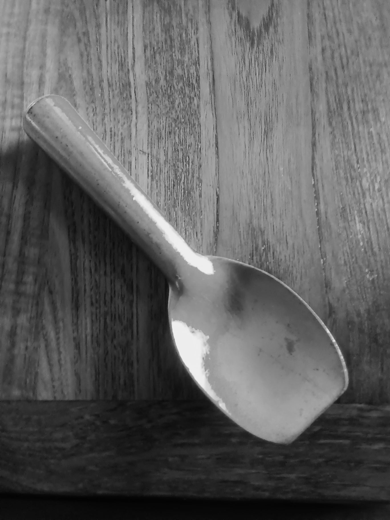 Old fashion ice cream paddle