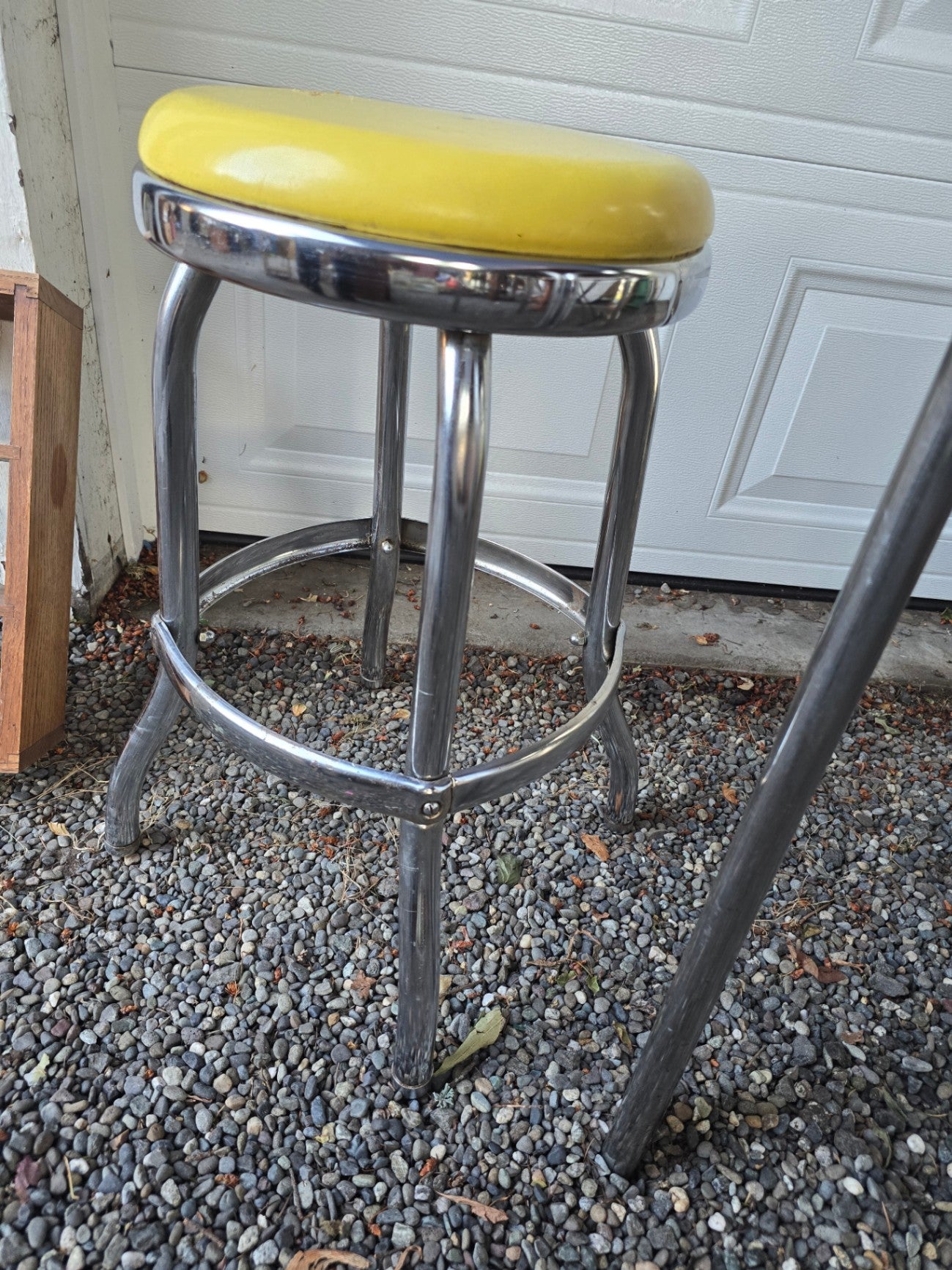 midcentury barstool