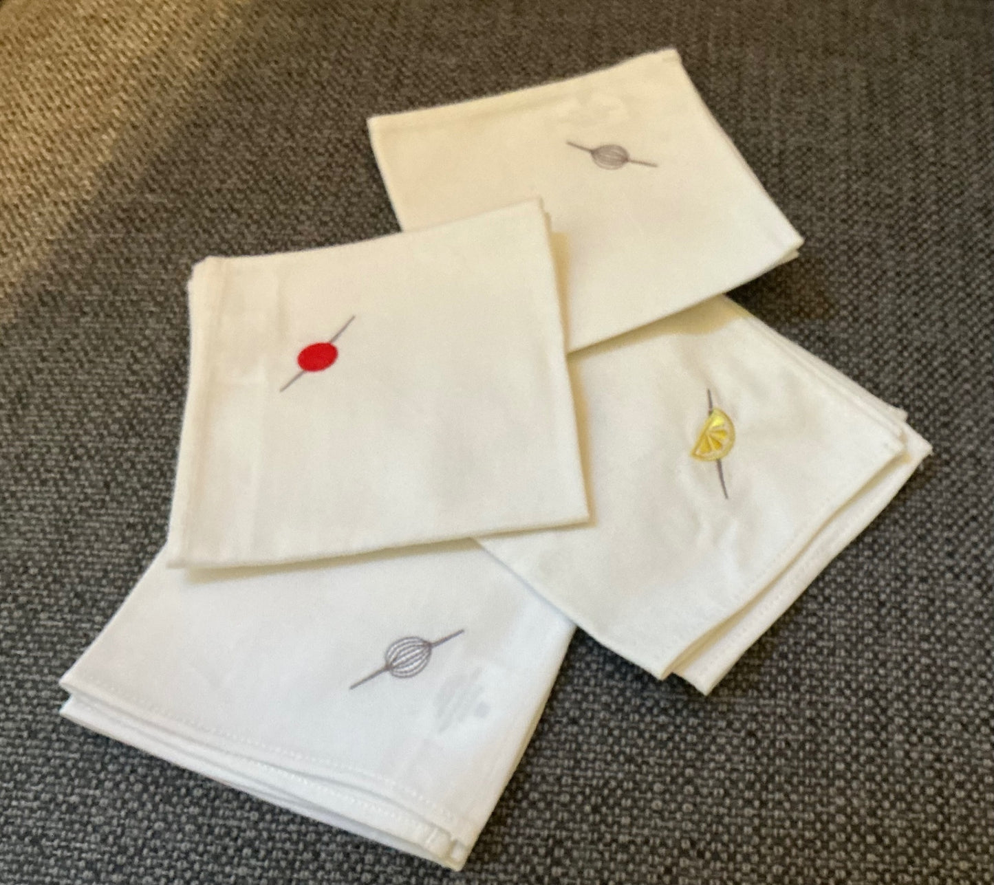 COCKTAIL NAPKINS…set of 4
