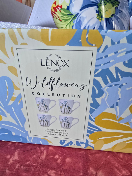 Lenox set of 4 mugs